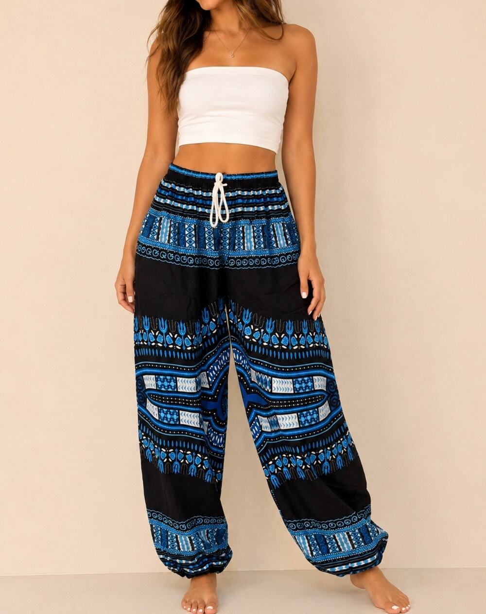 Boho 3 Harem Pants – One Size